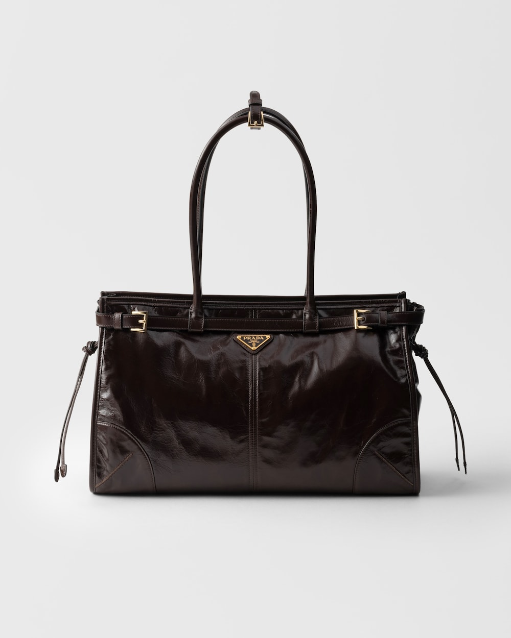 Prada Bonnie Large Leather Handbag - Image 1